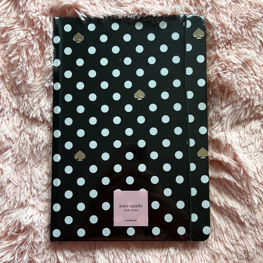 NWT Kate Spade Polka Dot Notebook